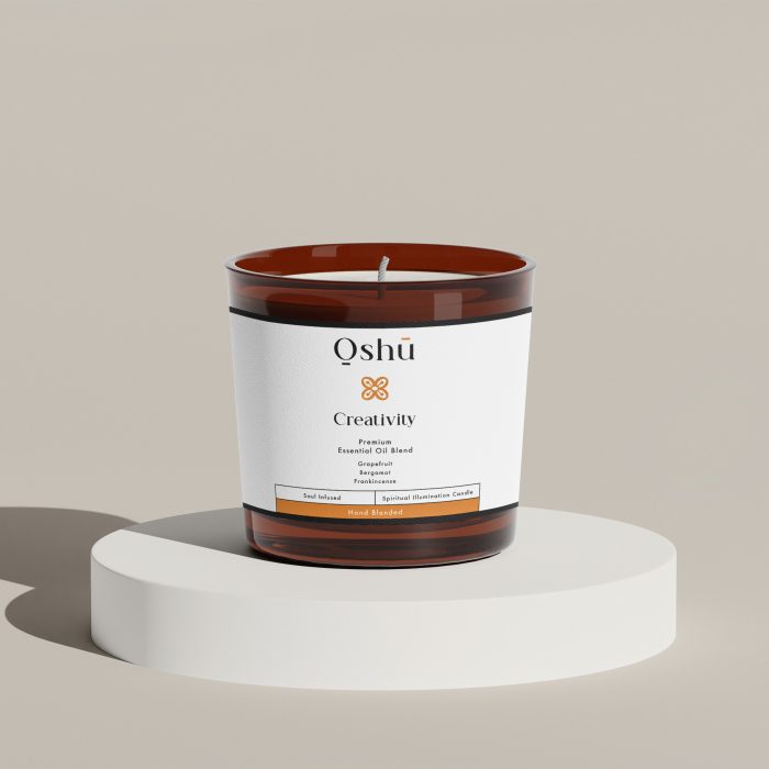 creativity oshu essential oils candle 1