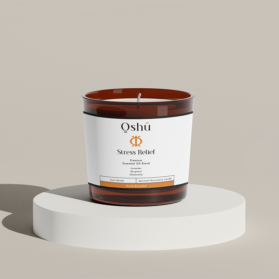 stress relief oshu essential oils candle 1