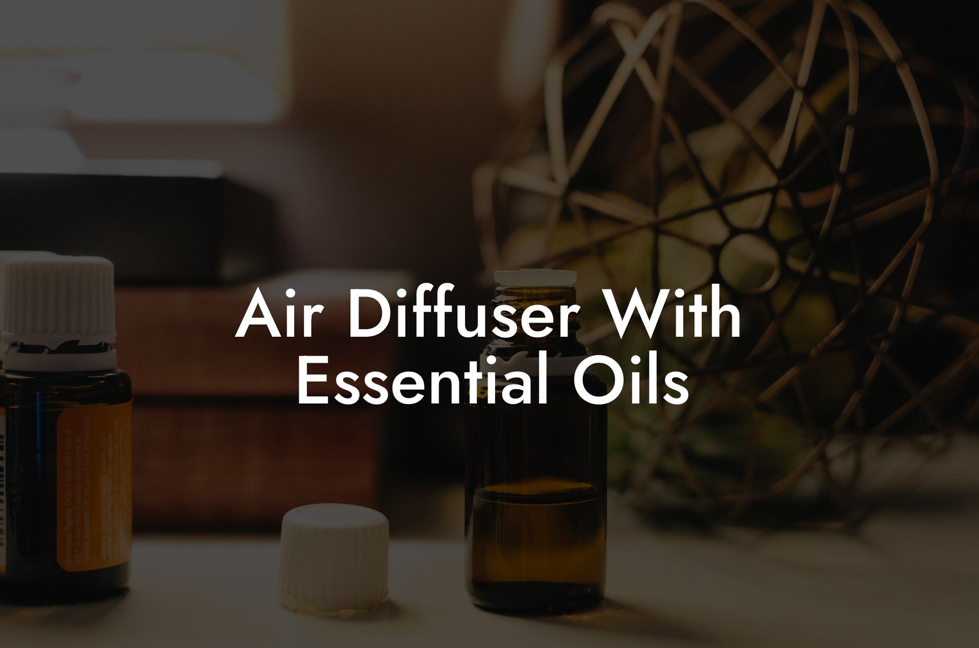 Air Diffuser With Essential Oils