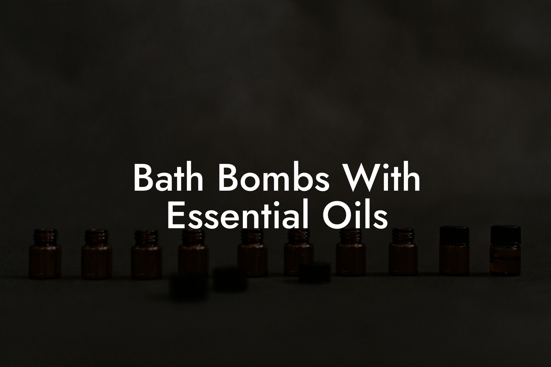 Bath Bombs With Essential Oils