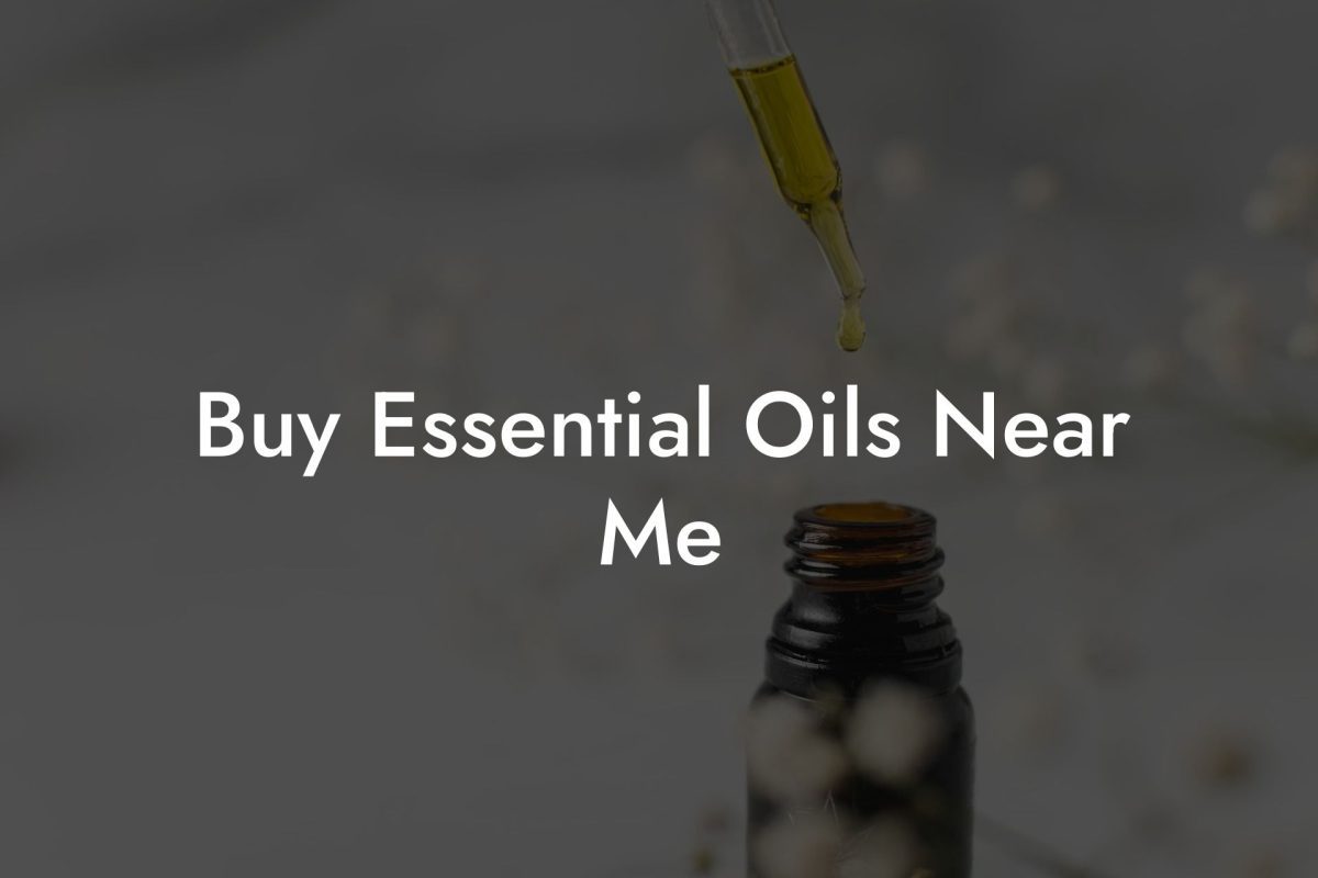 Buy Essential Oils Near Me