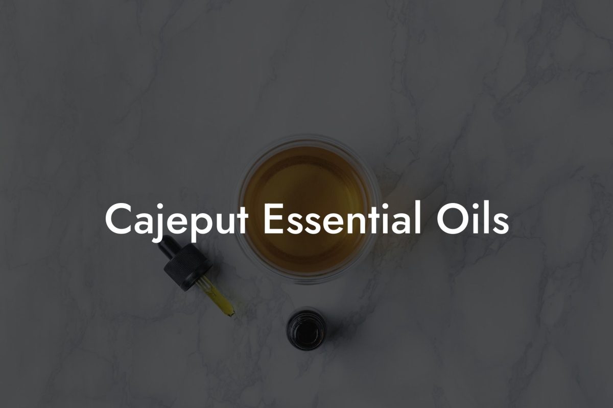 Cajeput Essential Oils