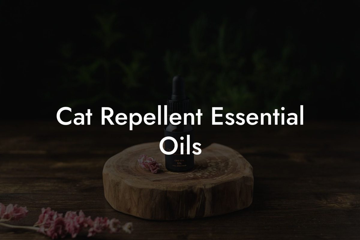 Cat Repellent Essential Oils