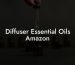 Diffuser Essential Oils Amazon