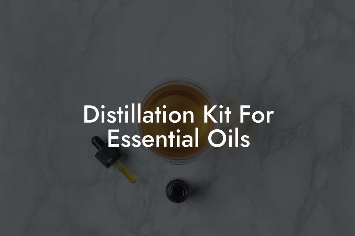 Distillation Kit For Essential Oils
