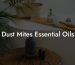 Dust Mites Essential Oils