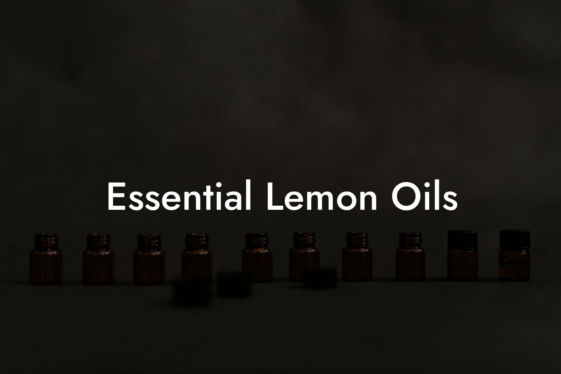 Essential Lemon Oils