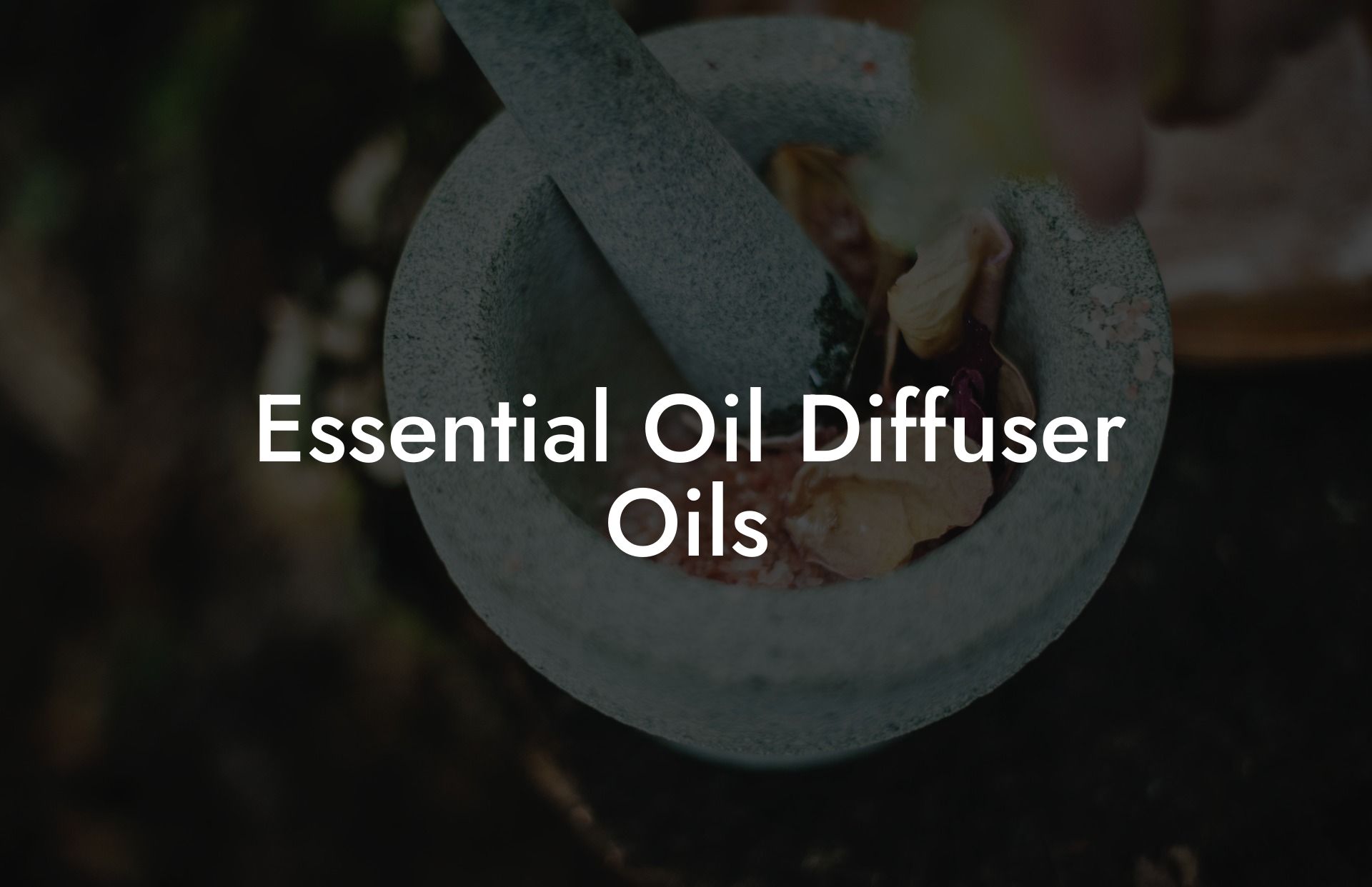 Essential Oil Diffuser Oils