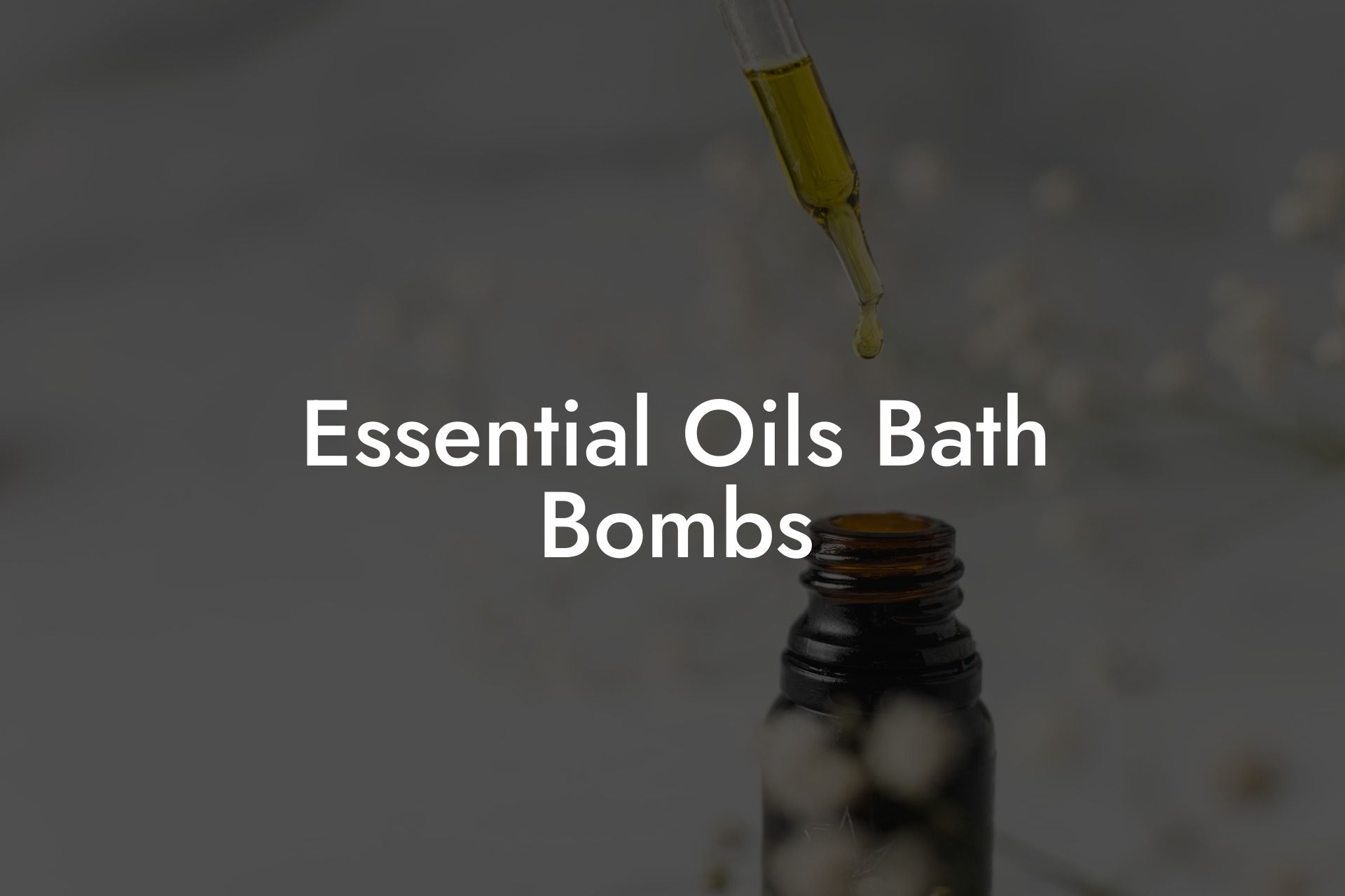 Essential Oils Bath Bombs