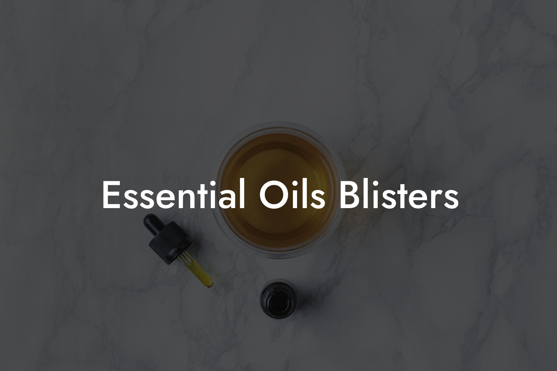 Essential Oils Blisters