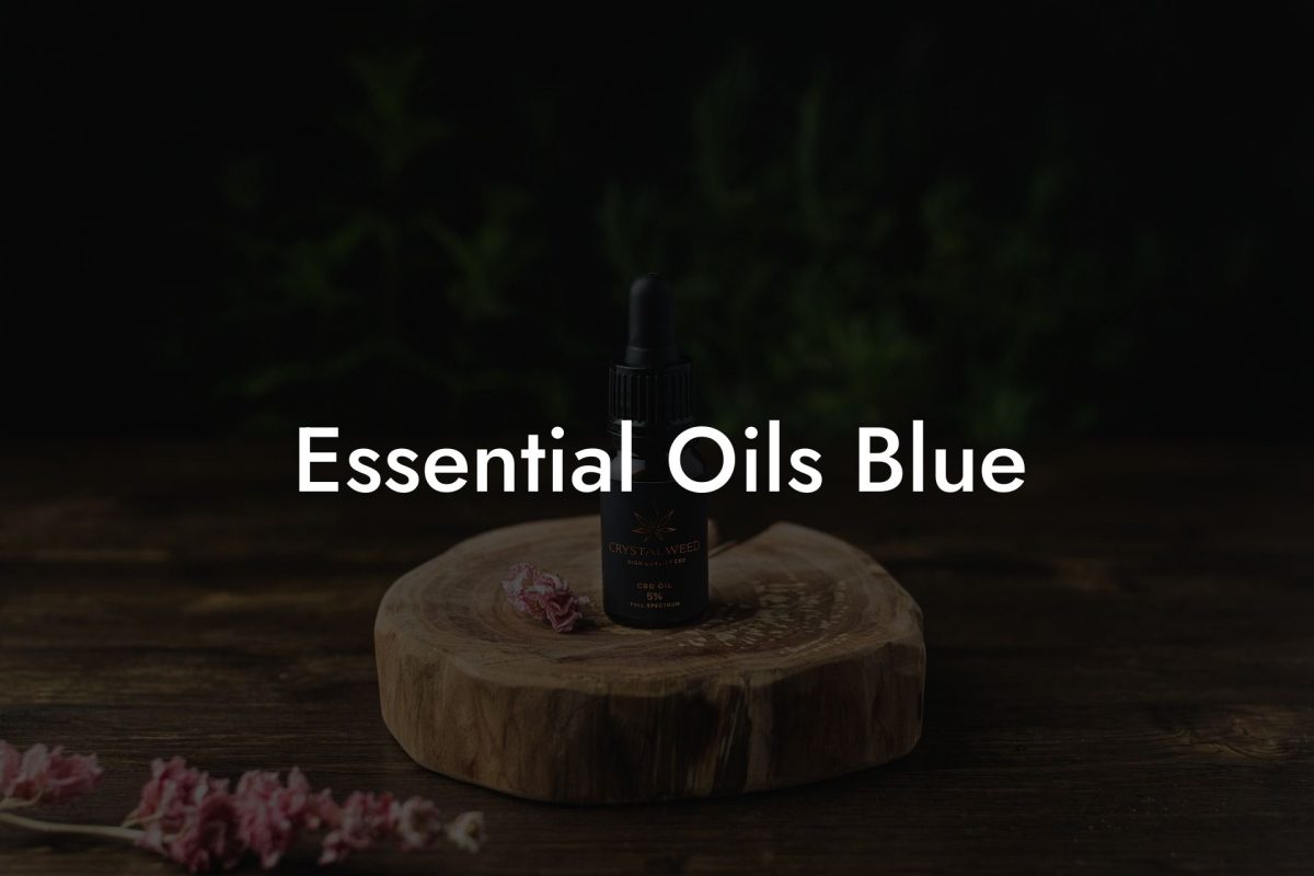 Essential Oils Blue