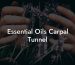 Essential Oils Carpal Tunnel