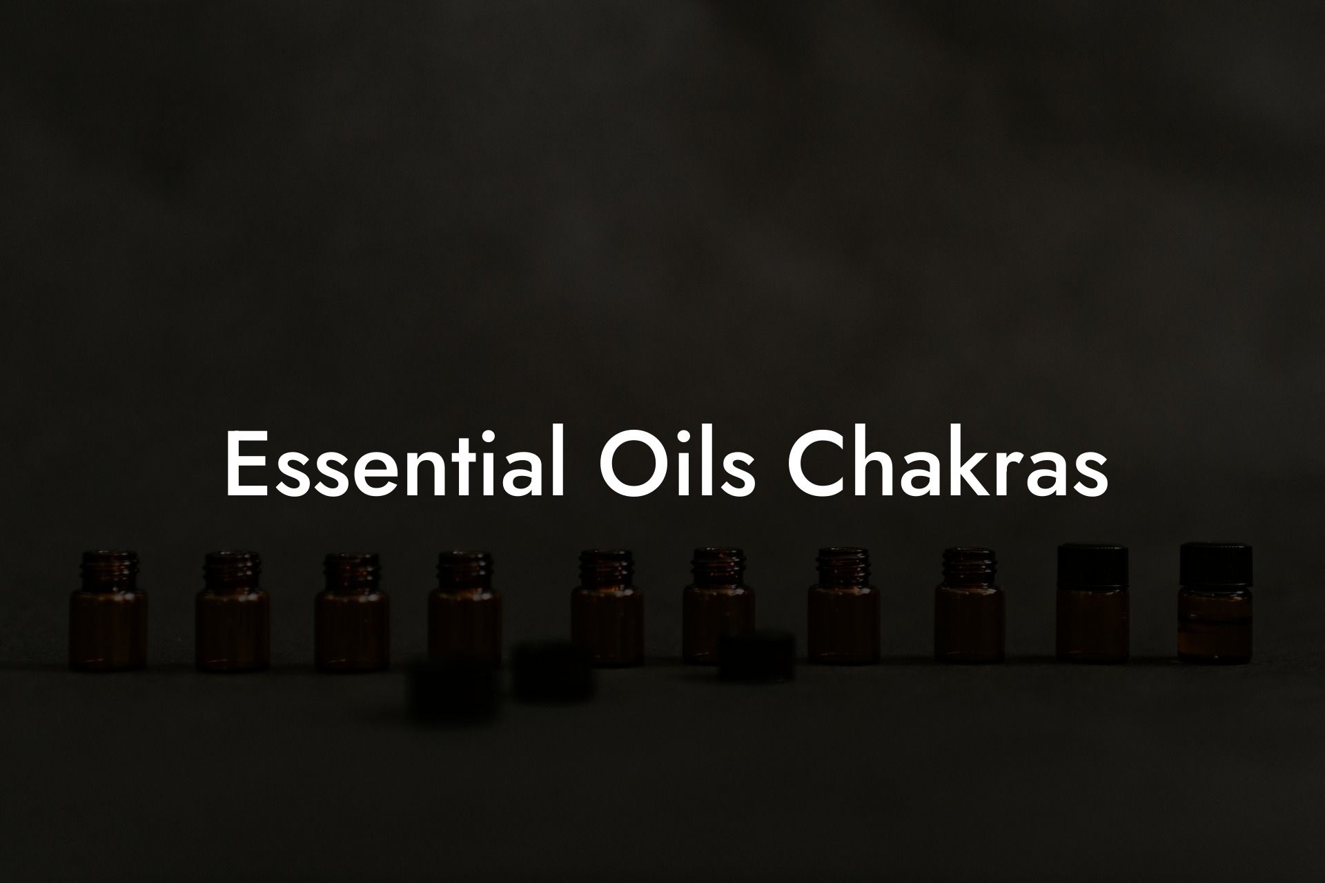 Essential Oils Chakras