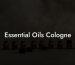 Essential Oils Cologne