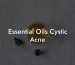 Essential Oils Cystic Acne