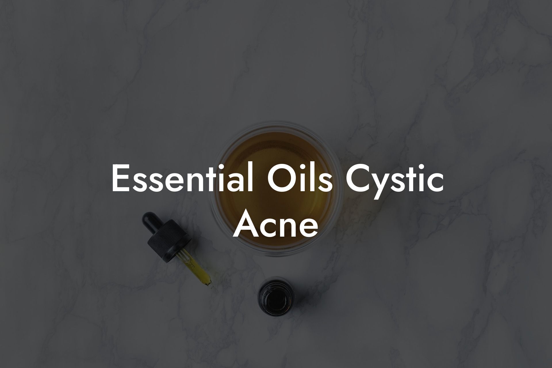 Essential Oils Cystic Acne