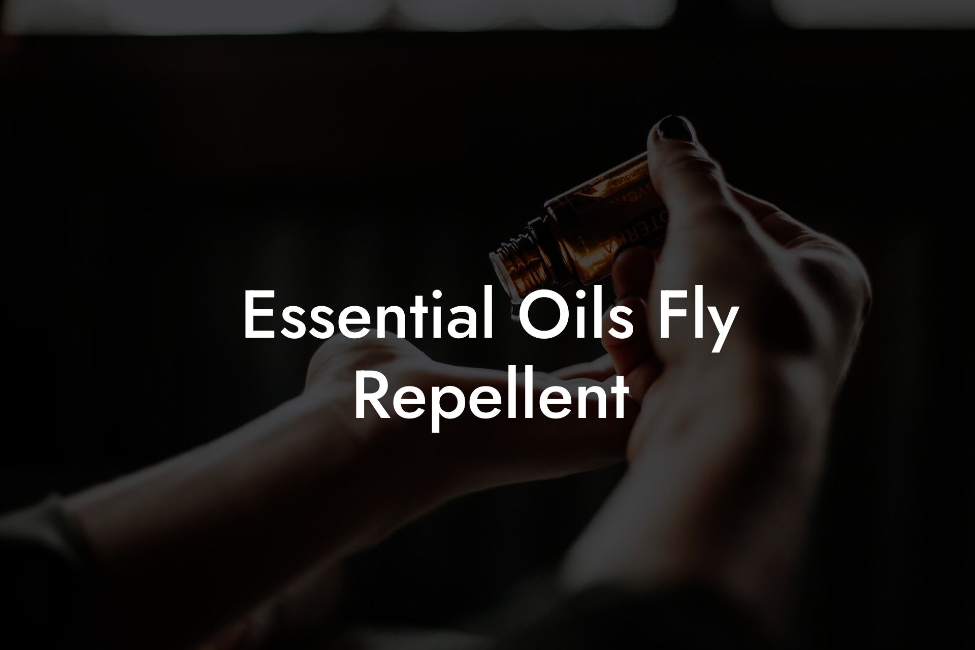 Essential Oils Fly Repellent