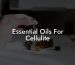 Essential Oils For Cellulite