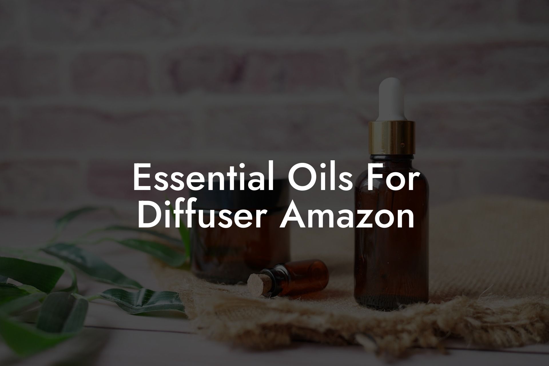 Essential Oils For Diffuser Amazon