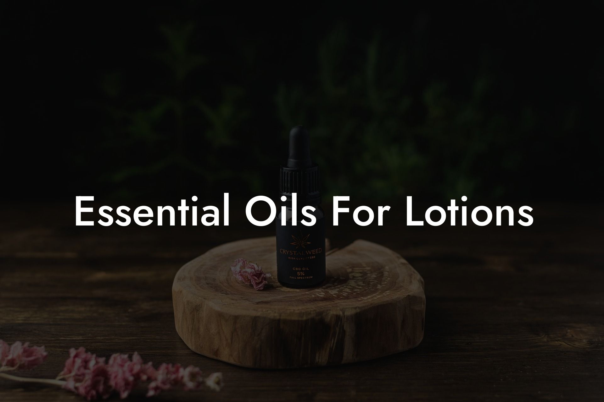 Essential Oils For Lotions