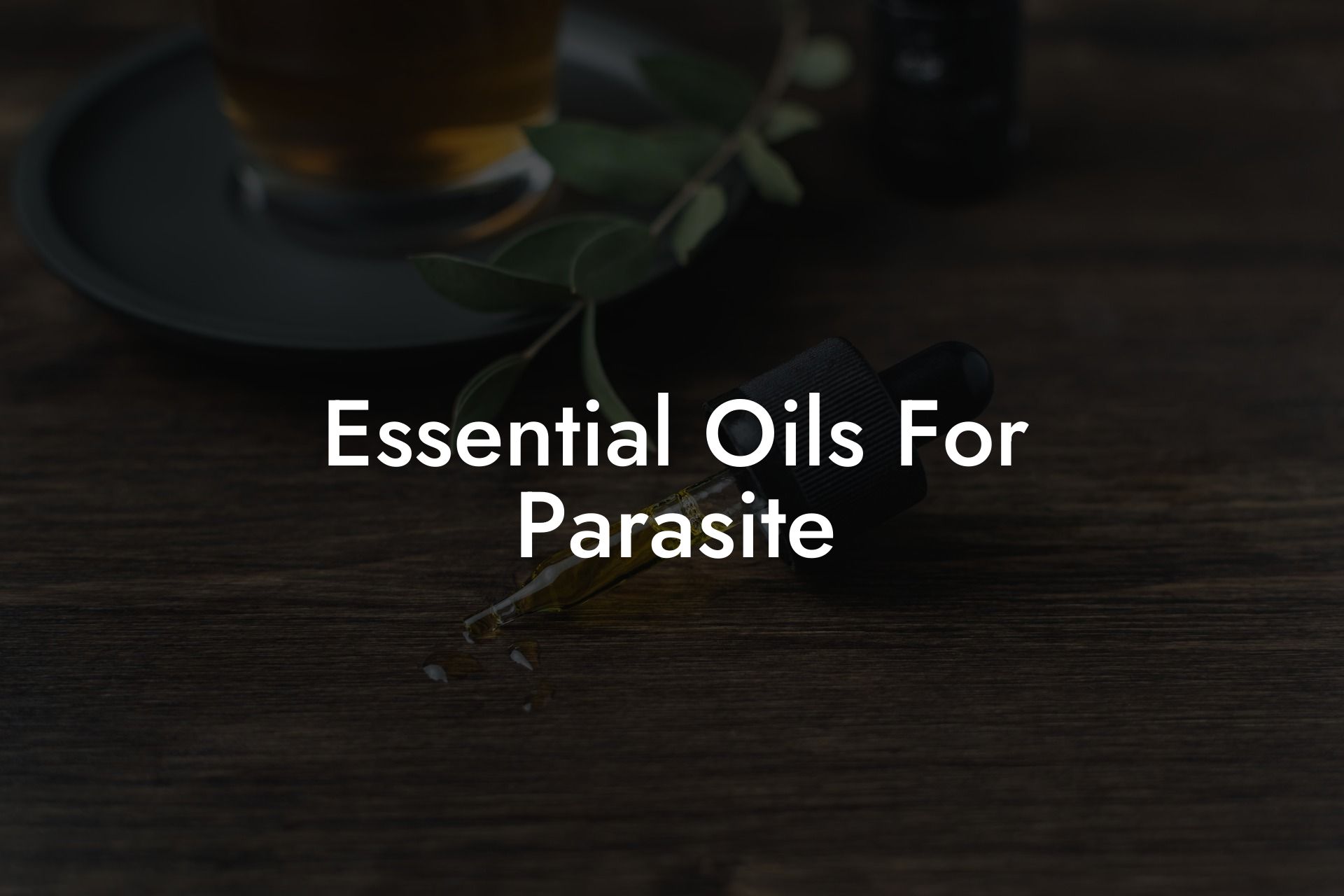Essential Oils For Parasite