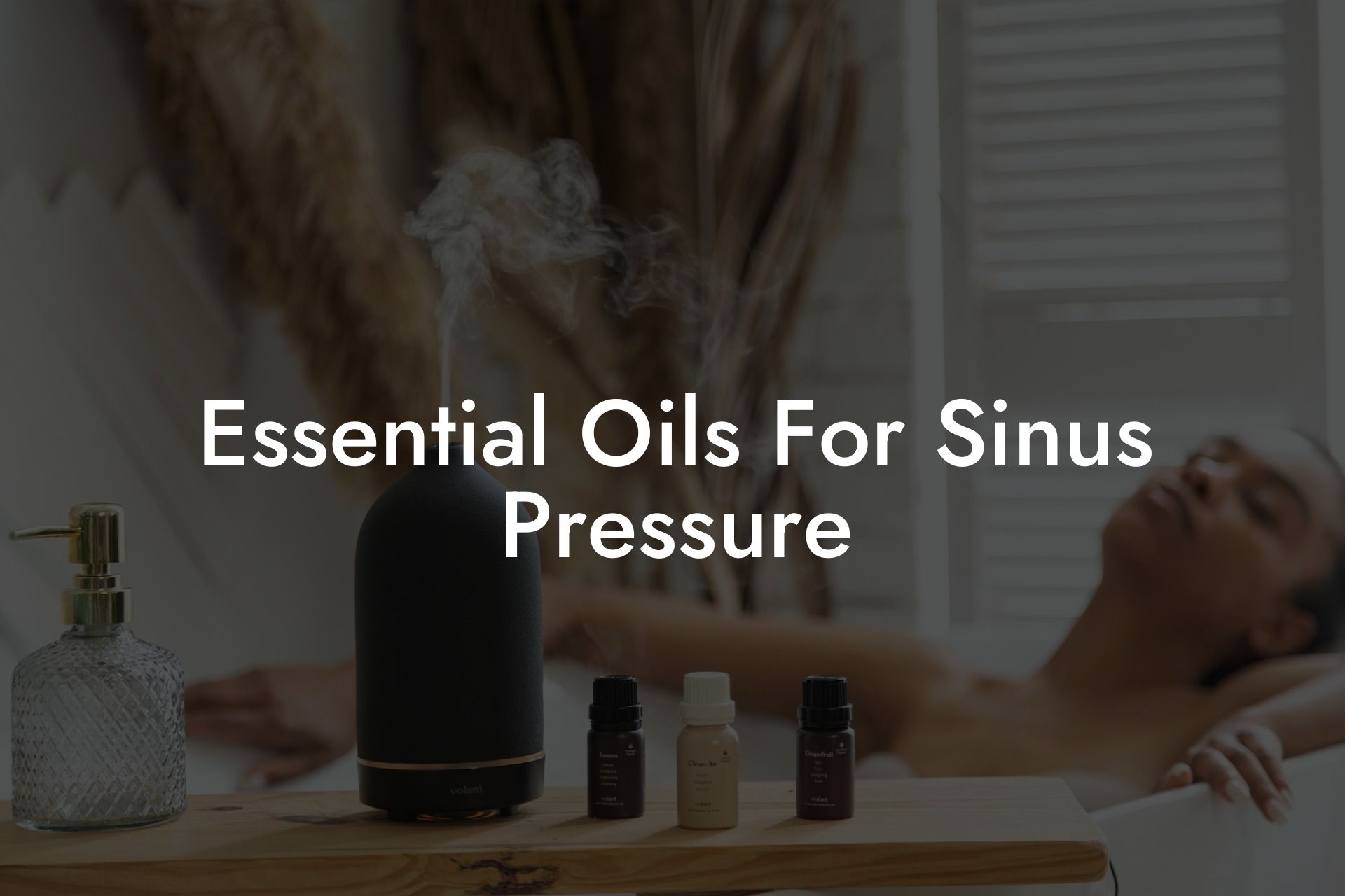 Essential Oils For Sinus Pressure