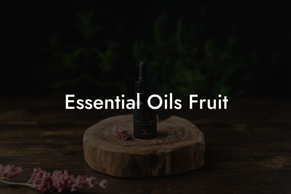 Essential Oils Fruit