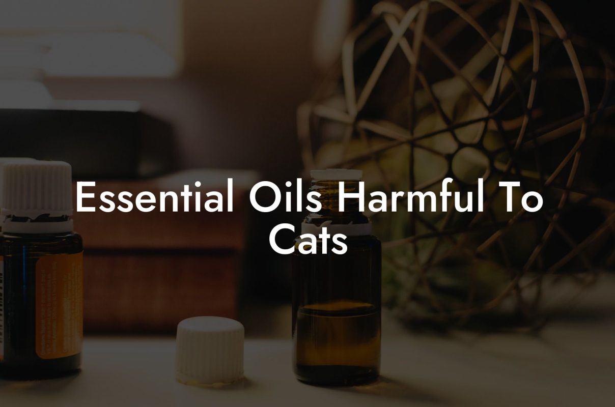 Essential Oils Harmful To Cats
