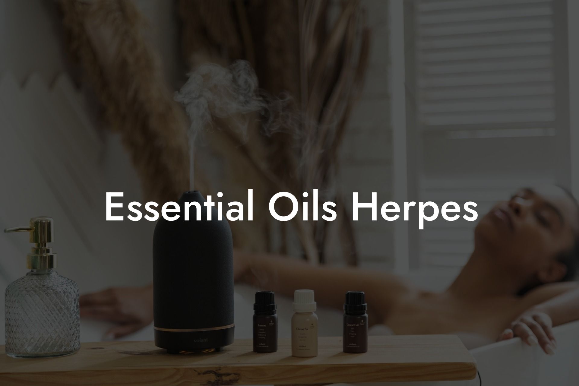 Essential Oils Herpes