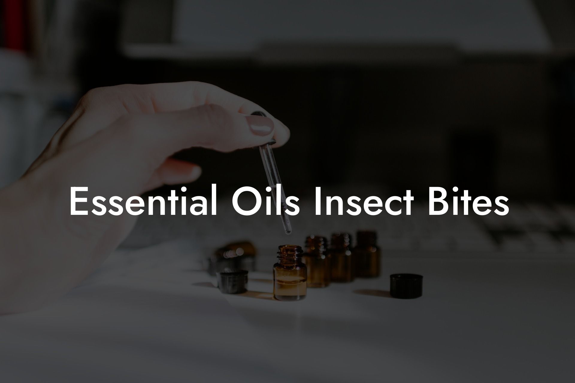 Essential Oils Insect Bites