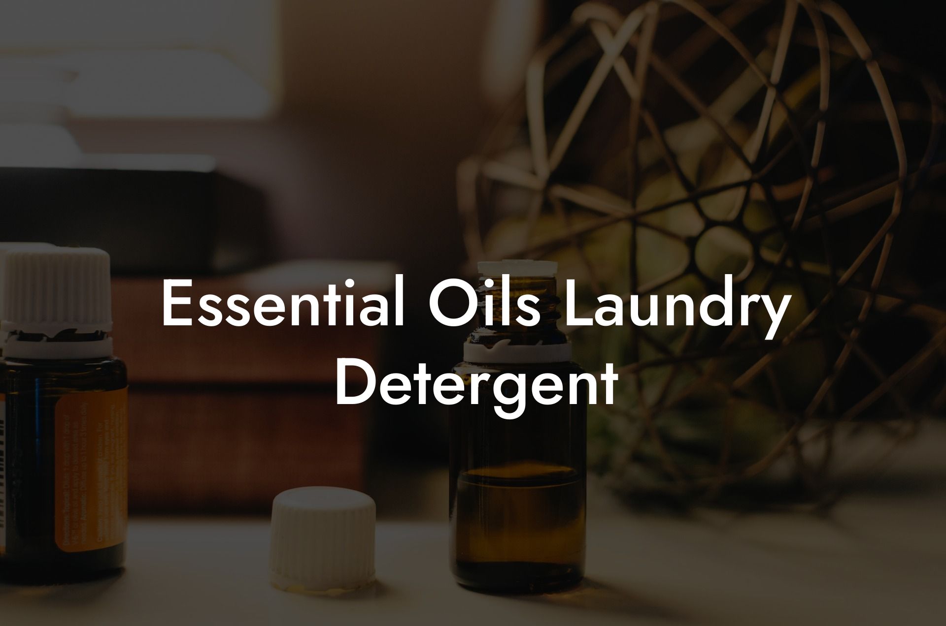 Essential Oils Laundry Detergent