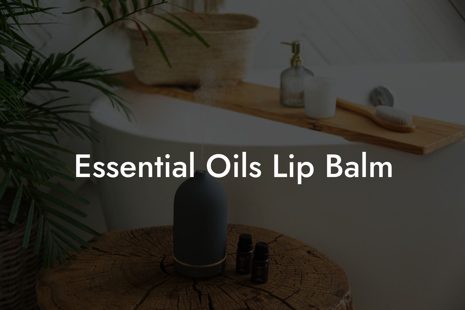 Essential Oils Lip Balm