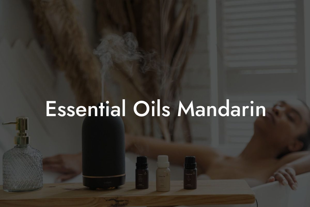 Essential Oils Mandarin