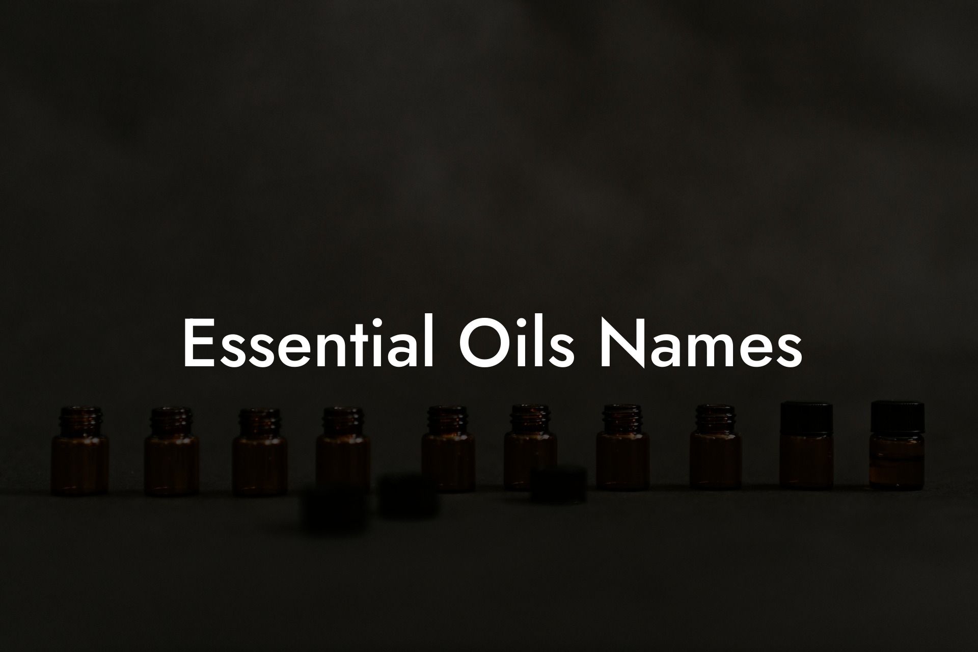 Essential Oils Names