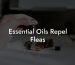 Essential Oils Repel Fleas