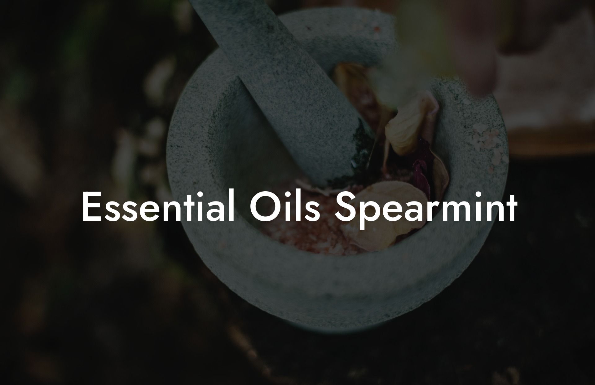 Essential Oils Spearmint