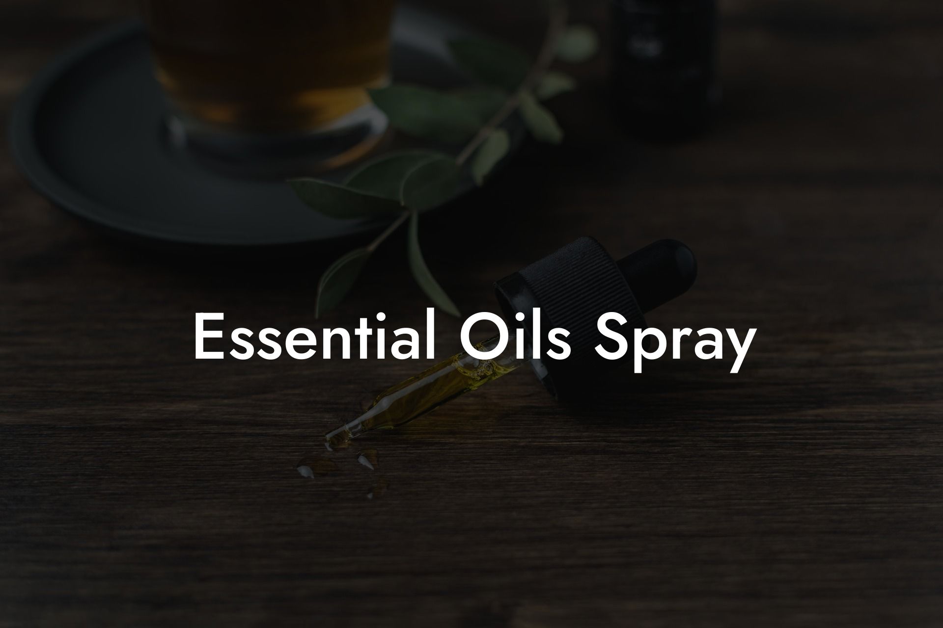 Essential Oils Spray