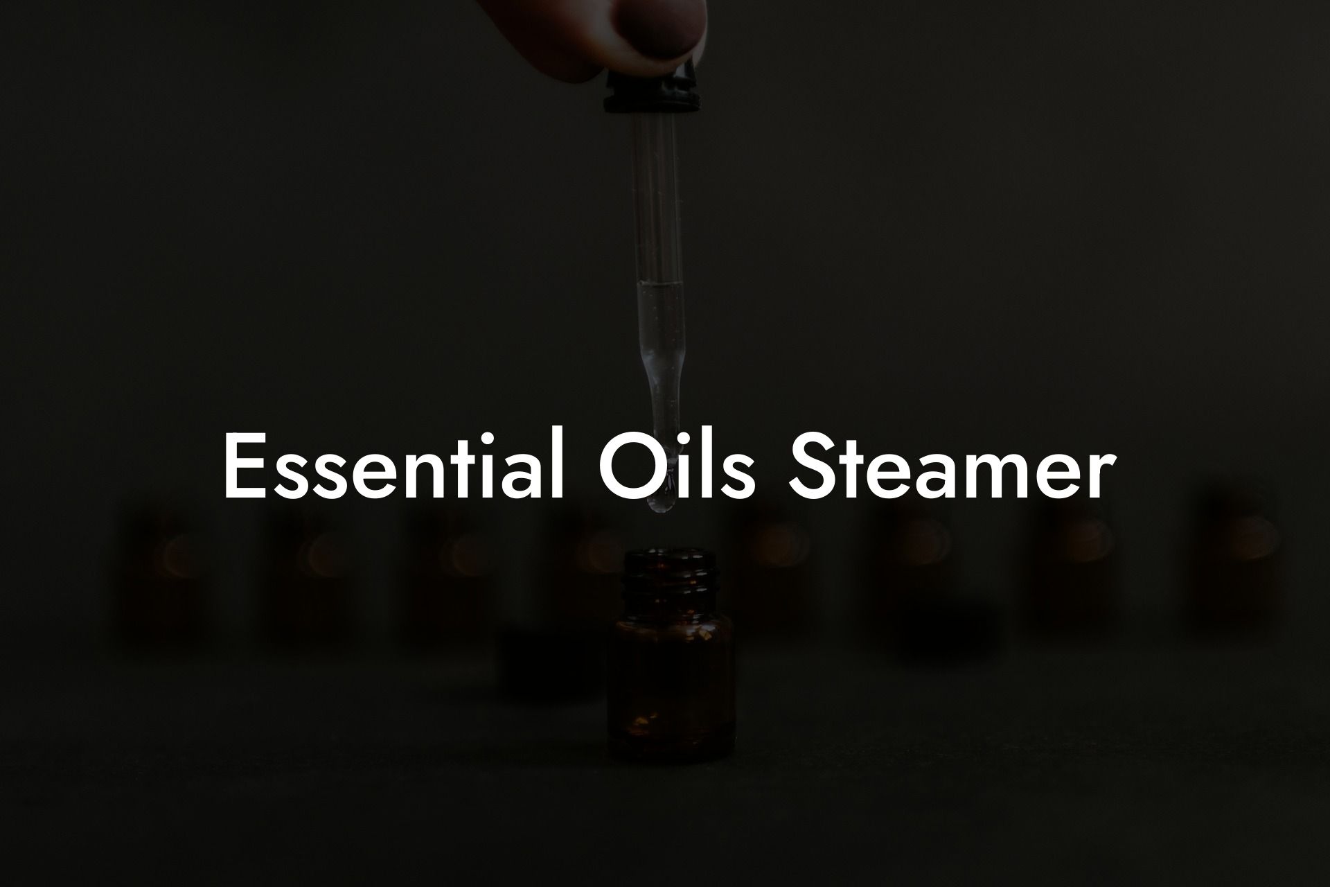 Essential Oils Steamer