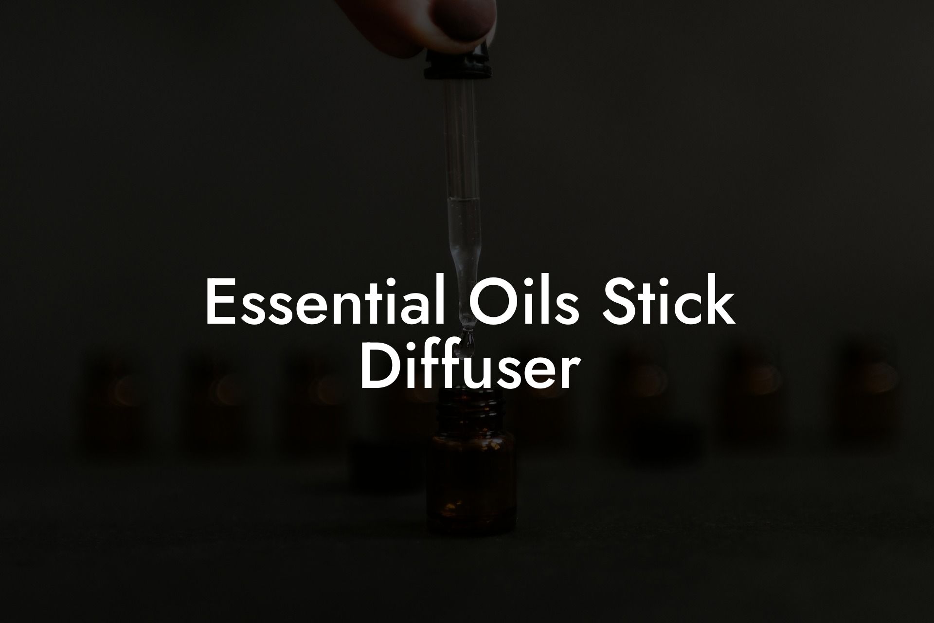 Essential Oils Stick Diffuser