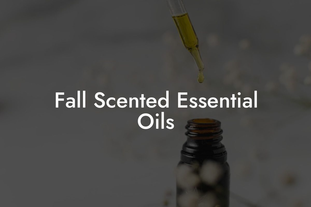 Fall Scented Essential Oils