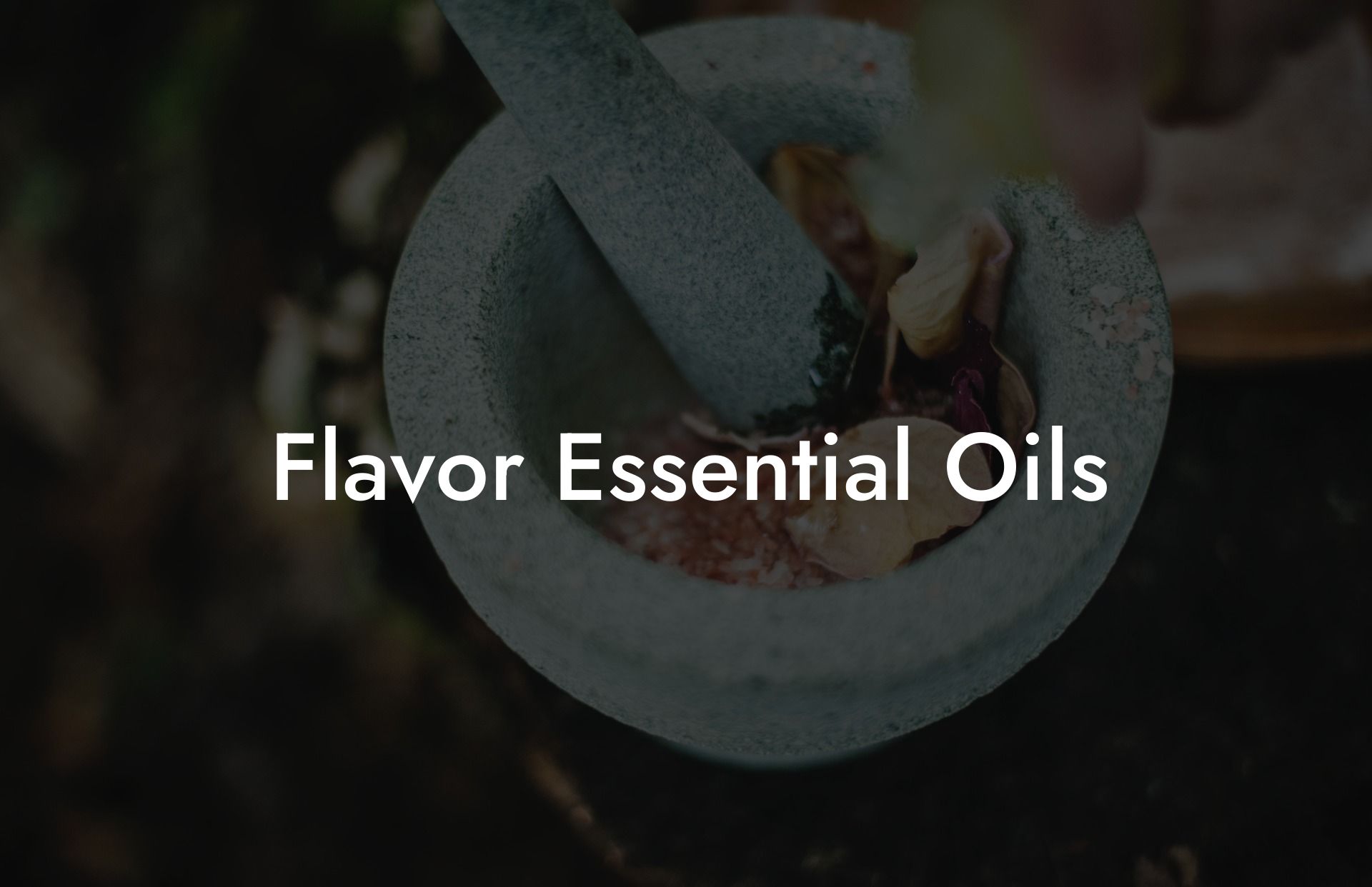 Flavor Essential Oils