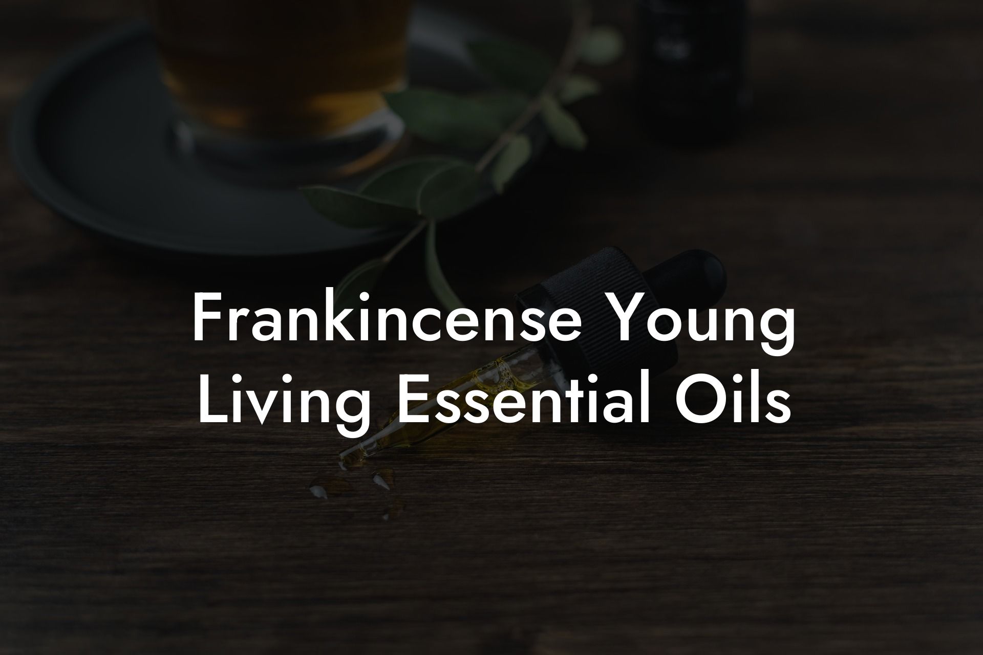 Frankincense Young Living Essential Oils