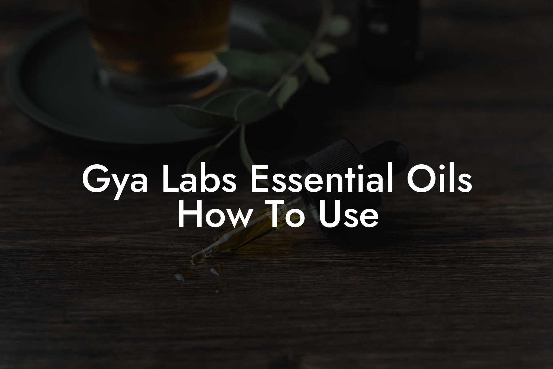 Gya Labs Essential Oils How To Use