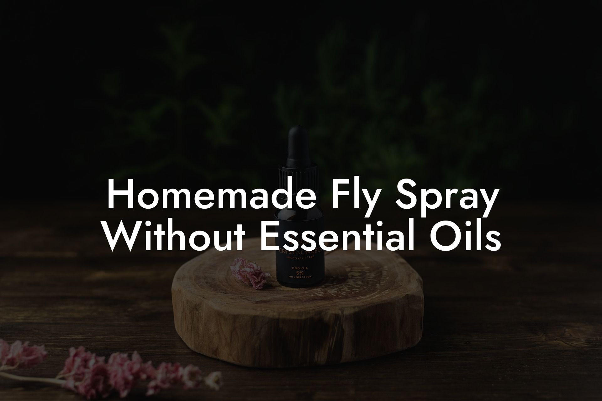 Homemade Fly Spray Without Essential Oils