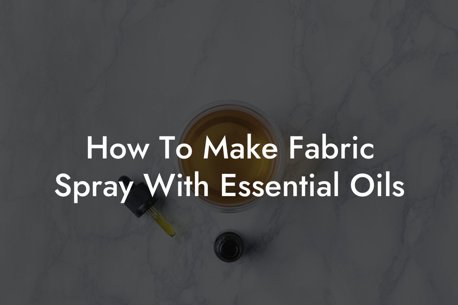 How To Make Fabric Spray With Essential Oils Oshu Artisan Essential