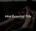 Mint Essential Oils