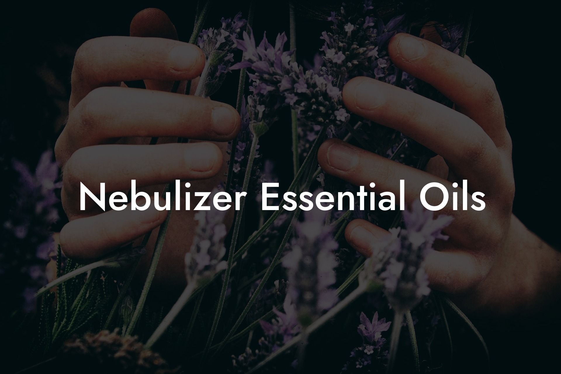 Nebulizer Essential Oils