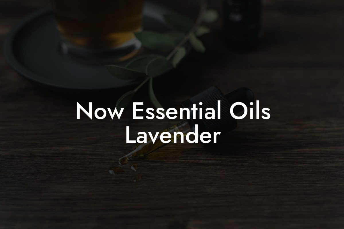 Now Essential Oils Lavender