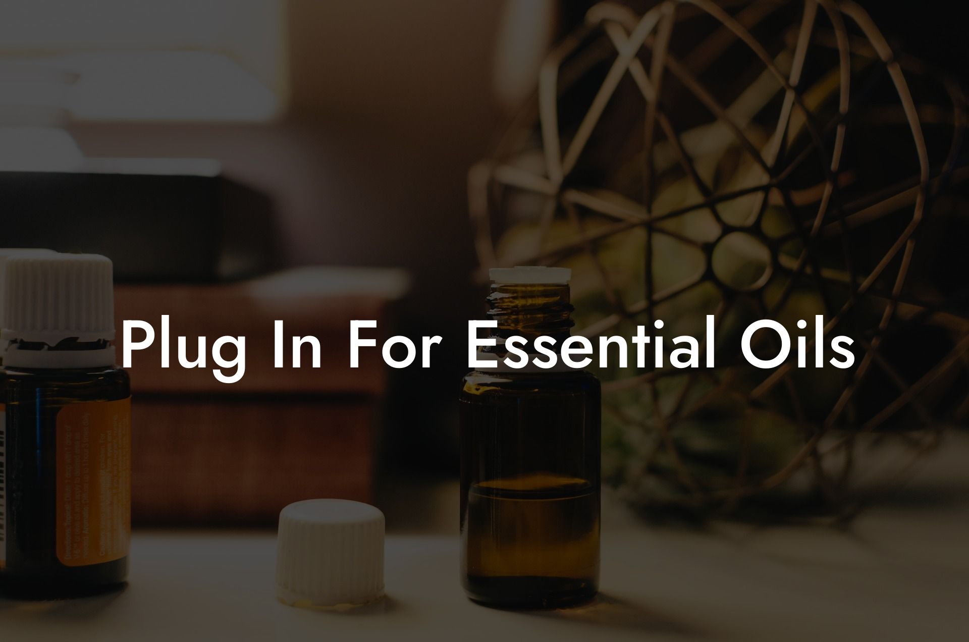 Plug In For Essential Oils