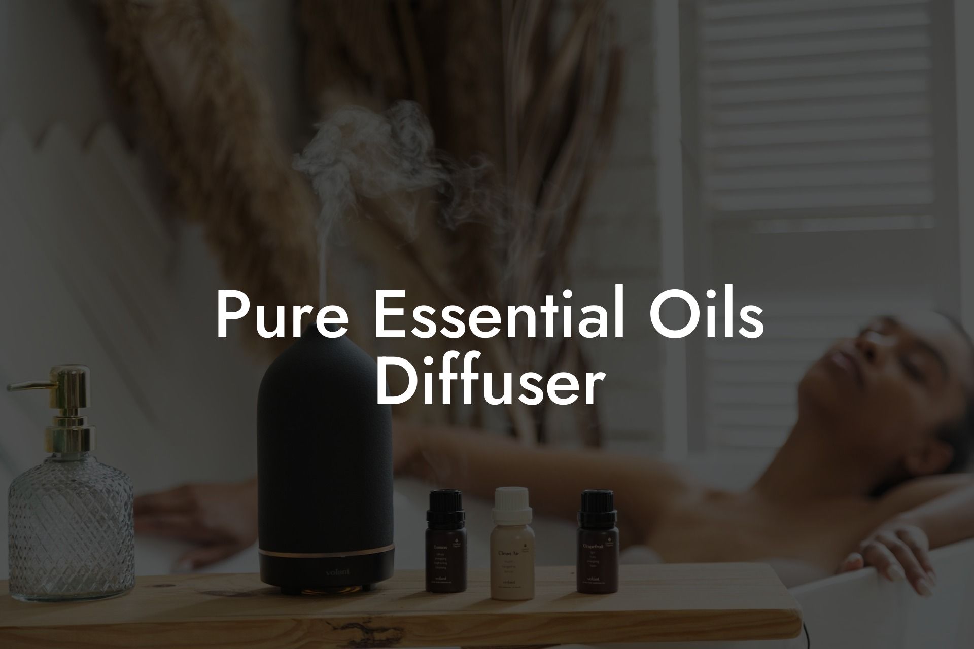 Pure Essential Oils Diffuser